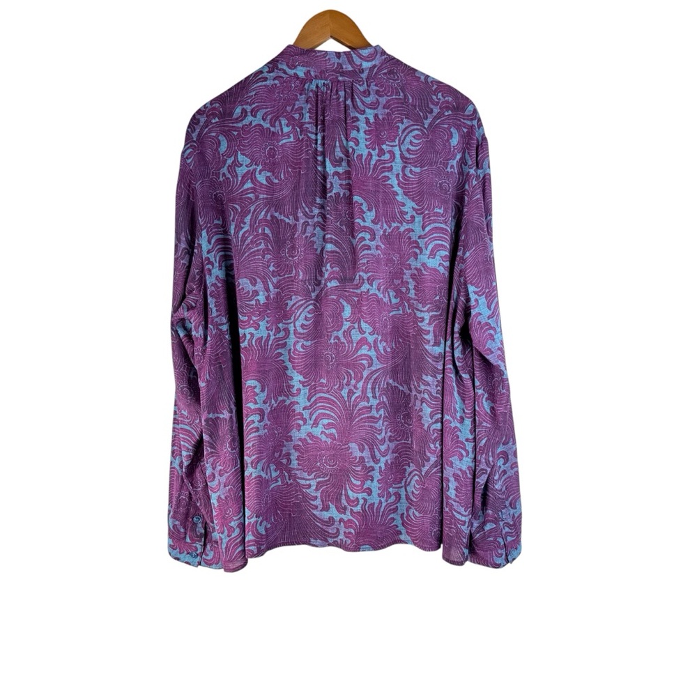 Peruvian Connection Women’s Patterned Buttondown … - image 2